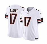 Men & Women & Youth Chicago Bears #17 Tyson Bagent White 2023 F.U.S.E. Vapor Untouchable Limited Football Stitched Jersey,baseball caps,new era cap wholesale,wholesale hats